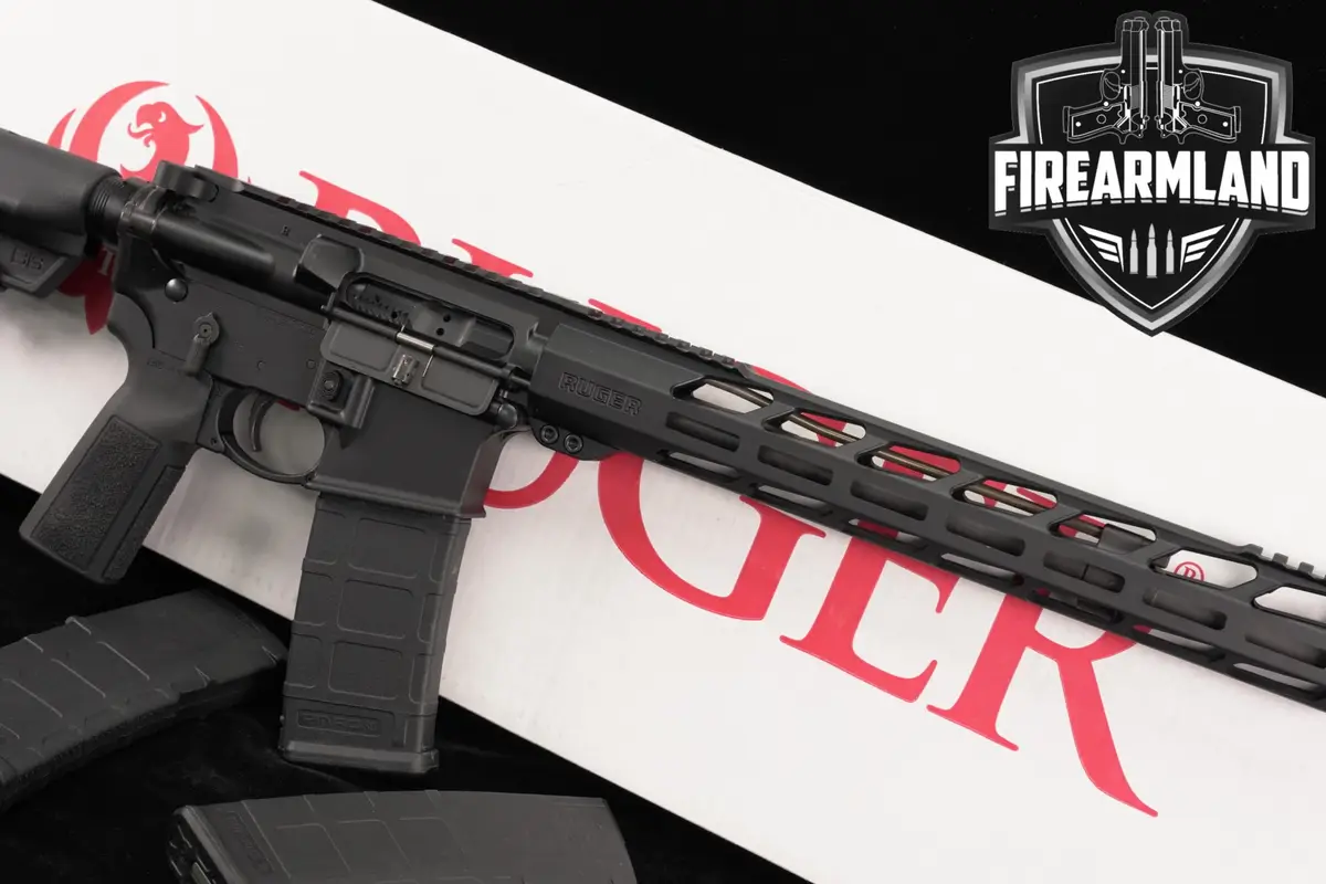 Ruger AR-556 Lite 5.56 NATO AR15 16.10" AR556 15 +3 MAGS, ORIG BOX