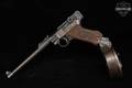 1917 DWM LP.08 9mm Luger Blued in Fair Condition Image 3