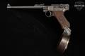 1917 DWM LP.08 9mm Luger Blued in Fair Condition Image 4