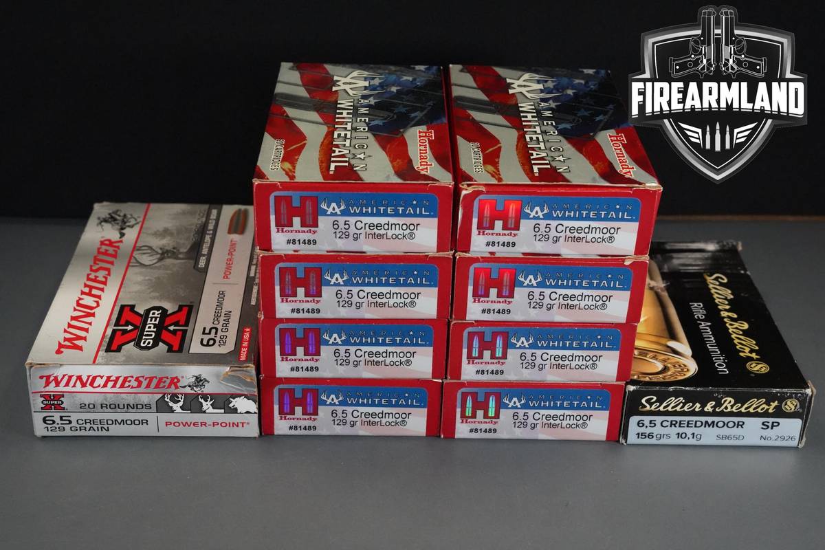 6.5 Creedmoor Ammo 6.5-Creedmoor Ammunition 200 ROUNDS