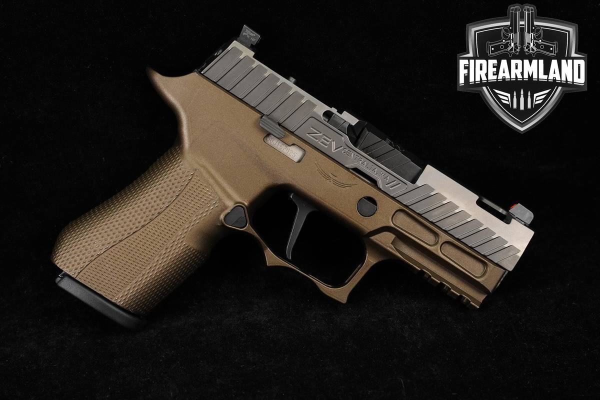 Sig Sauer P320 Compact ZEV Z320 Slide Icarus Precision Grip 9mm +2 MAGS