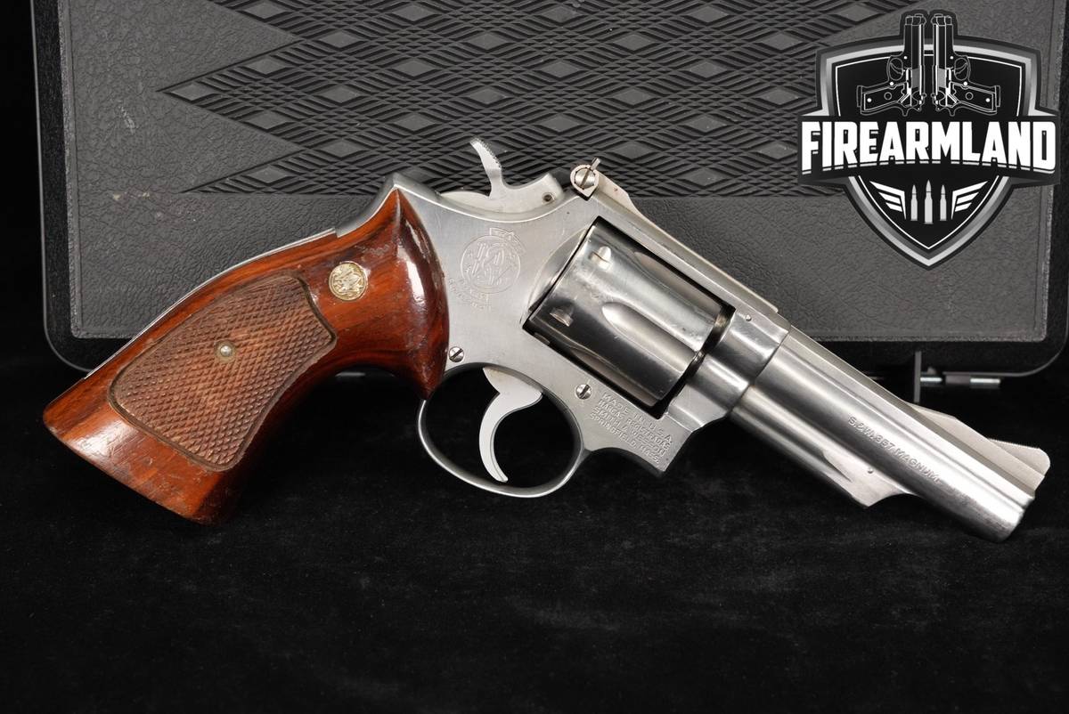 1972 Smith & Wesson Model 66 No Dash 357 Magnum S&W M66 PINNED +CASE
