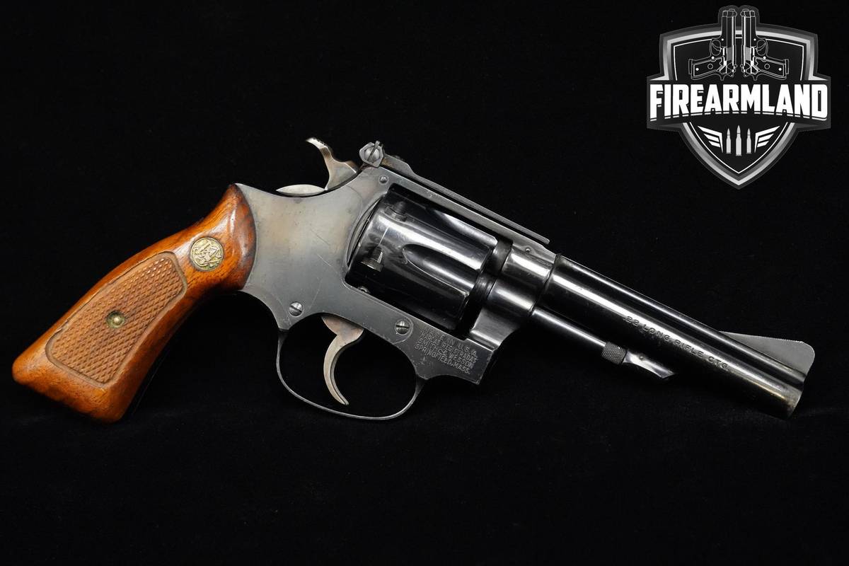 1971 Smith & Wesson (S&W) 34-1 22/32 Kit Gun Model of 1953 22LR 4" S&W