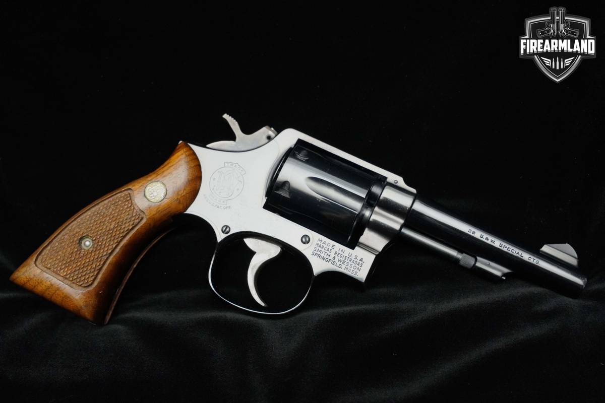 1978 Smith & Wesson 10-5 38Spl 4" Blued Revolver S&W DA/SA Blued S&W 10-5