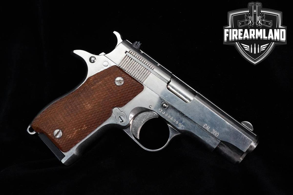 1985-1990 Iver Johnson Pony 380 ACP 3" NICKEL Pony