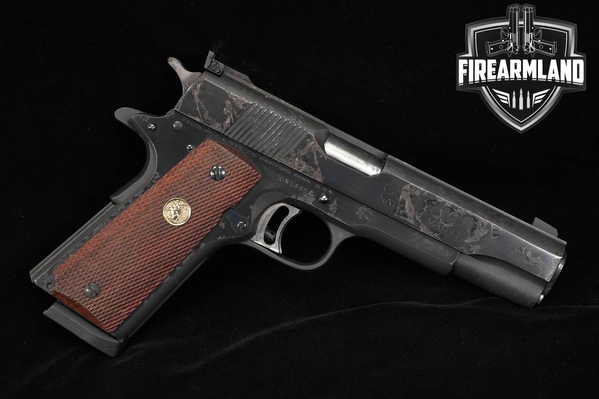 VINTAGE 1974 Colt Gold Cup National Match Mk IV/Series 70 45 ACP M1911A1