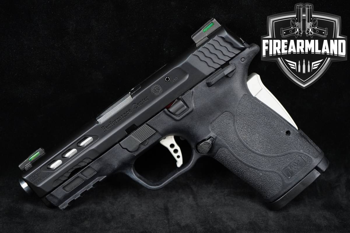 Smith & Wesson S&W M&P9 Shield 9mm EZ Performance Center M2.0 M&P-9 +CASE