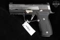 Sig Sauer P320 AXG Equinox, Custom Works 9mm Luger Two-Tone Black & Stainless in Very Good Condition Image 4