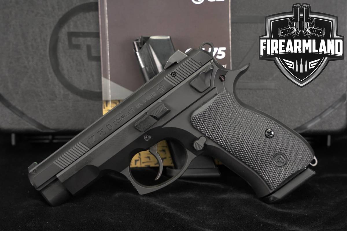 CZ 75 D COMPACT PCR 9mm 3.75" CZ75D CZ75 +2 MAGS & ORIG CASE