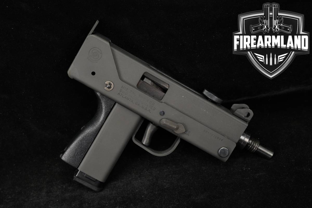 SWD Inc M12 380 ACP 5" Grey Cobray Snake Logo M-12 THREADED