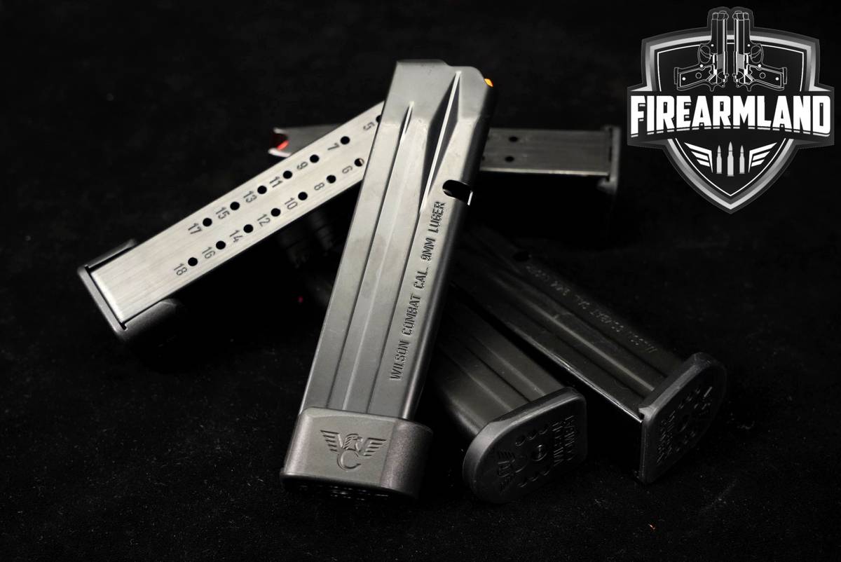 Wilson Combat WC FIVE 5 EDC X9/SFX9/SFT9/eXperior Magazines 9mm Luger Mags