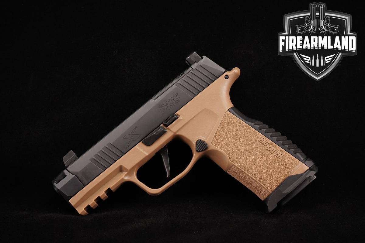 RADIAN BUILD! Sig Sauer P365X Macro 9mm 3.1" FDE P365-X-Macro P-365
