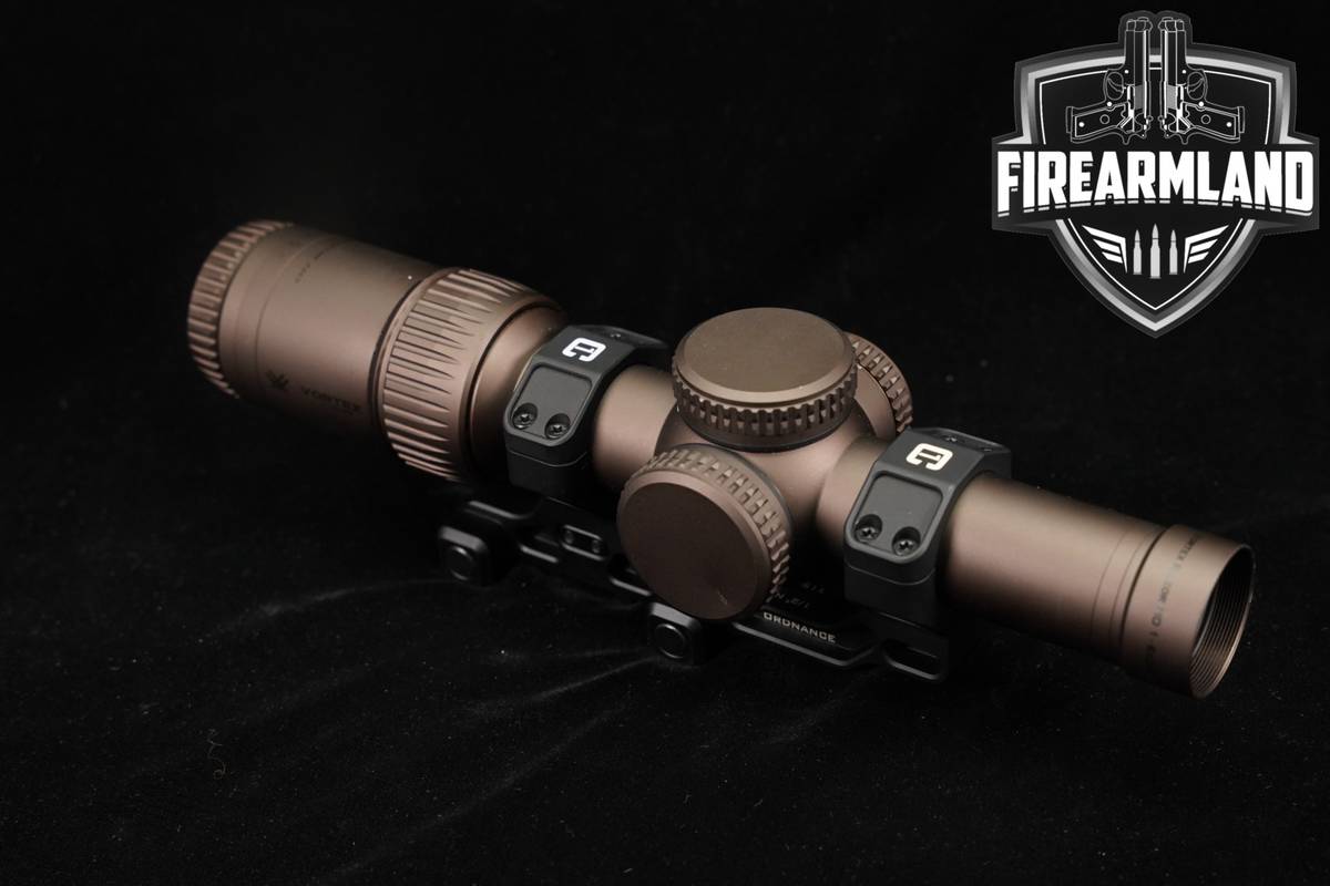 Vortex Optics Razor HD 1-6x24 LPVO Red Illumination SFP MRAD Scope