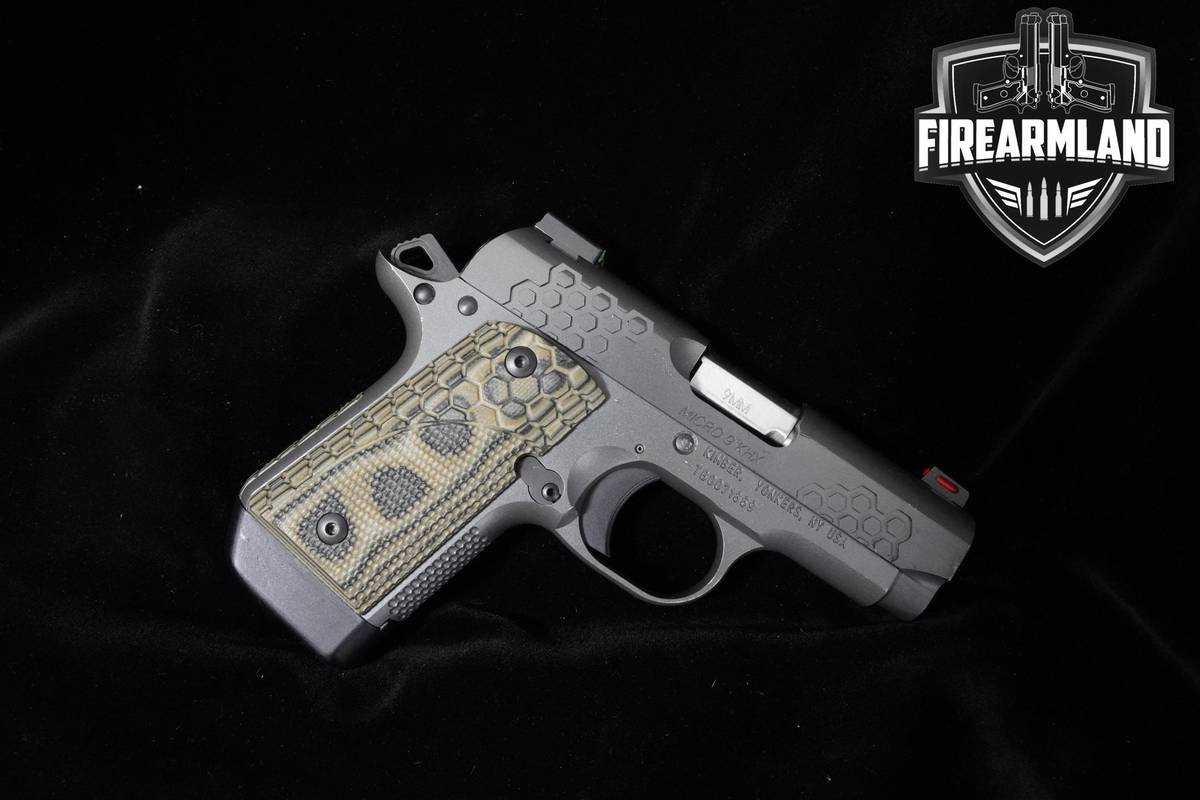 Kimber Micro 9 KHX 9mm 3.15" Gray KimPro II Kimber-Micro ORIG BOX & HOLSTER