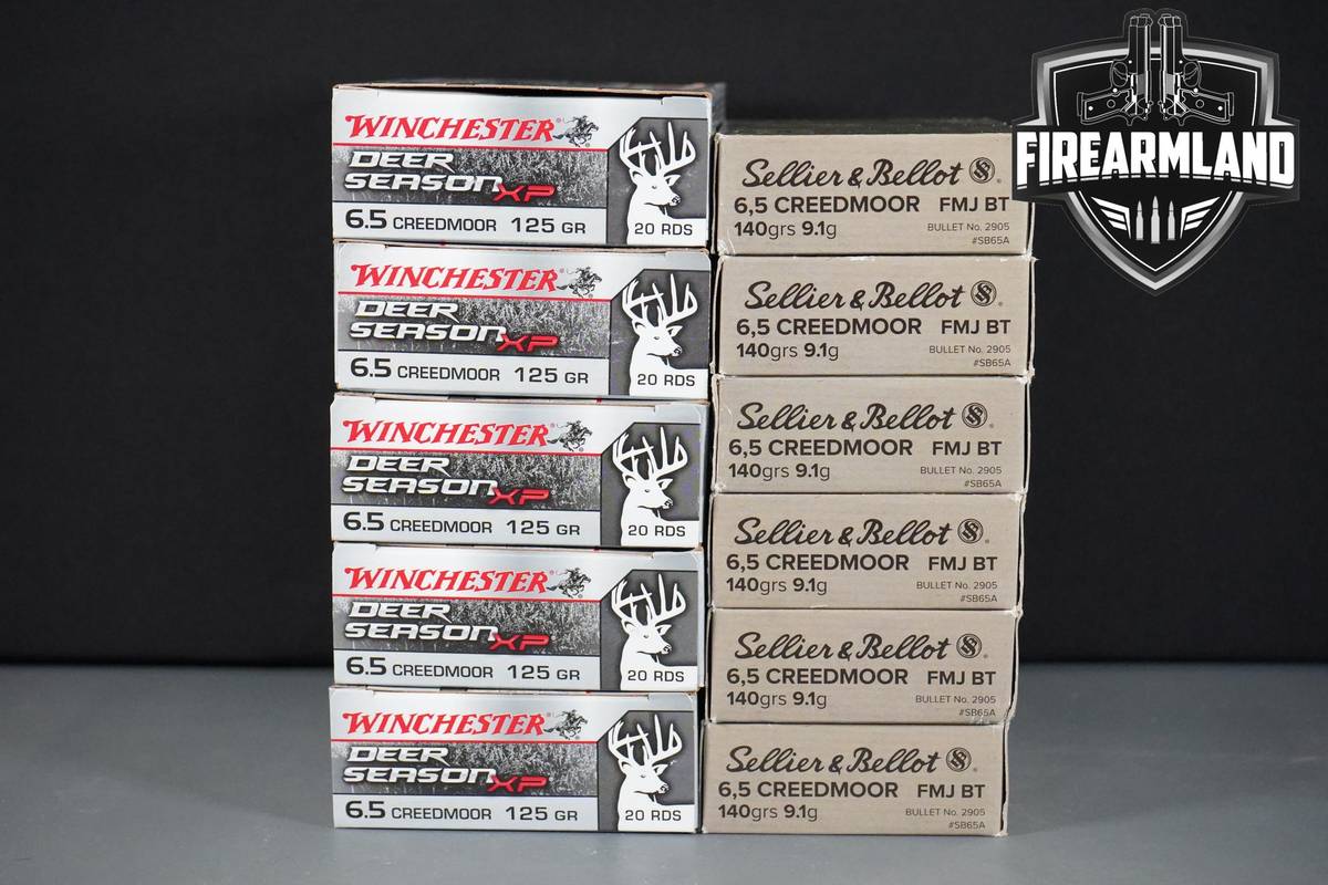 6.5 Creedmoor Ammo 6.5-Creedmoor 220 ROUNDS