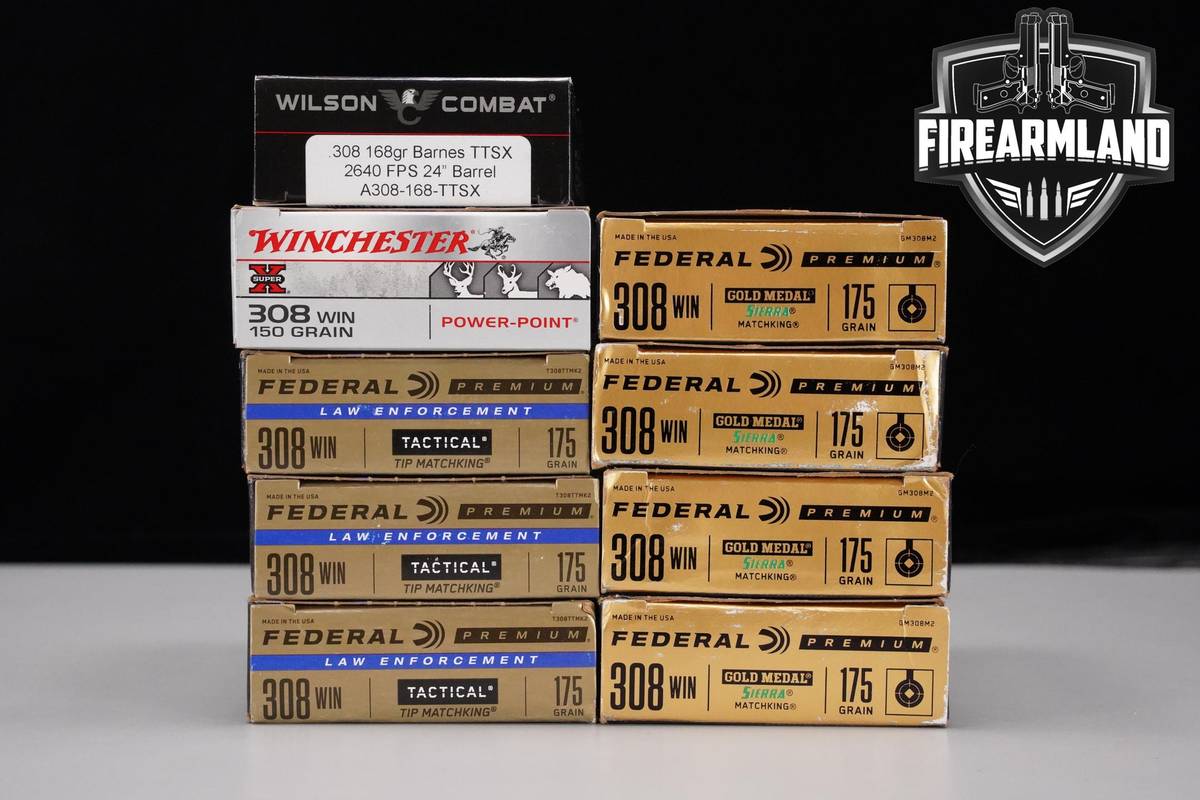 308 Win Ammo 308-Win Ammunition 180 ROUNDS