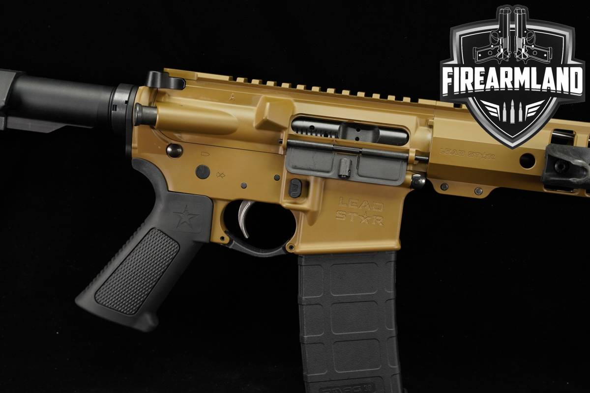 Lead Star GRUNT-15 5.56 NATO AR15 AR 10.5" Bronze GRUNT15 BRACE