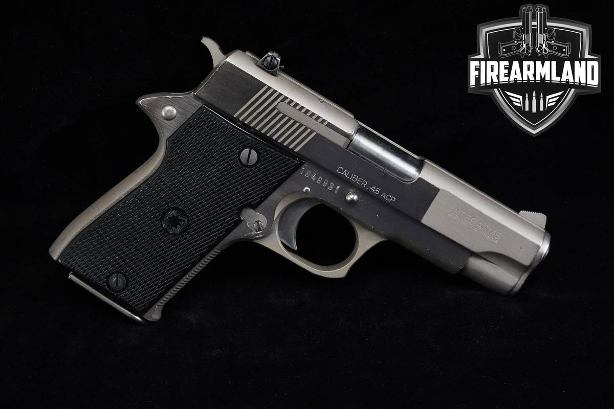 FINAL-YEAR 1990 Star Model PD Starvel 45-ACP 3.9" Nickel 1911-A1