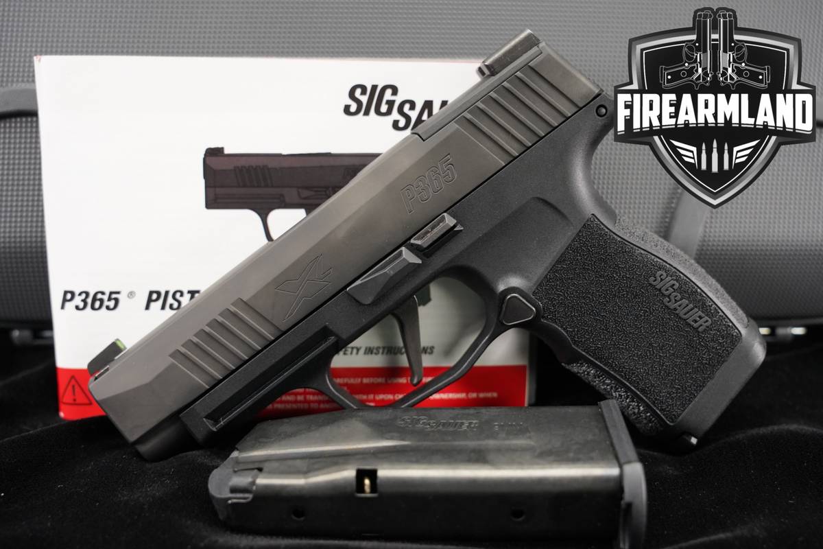 Sig Sauer P365XL XSeries 9mm Optics-Ready 3.7 P 365 XL +2 MAGS & ORIG CASE
