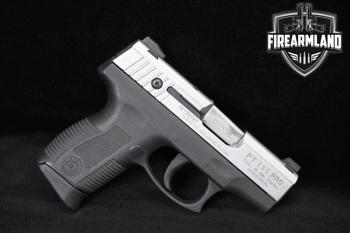 Taurus Millennium Pro PT-111 9mm 3.25" Two-Tone Stainless +ORIG CASE