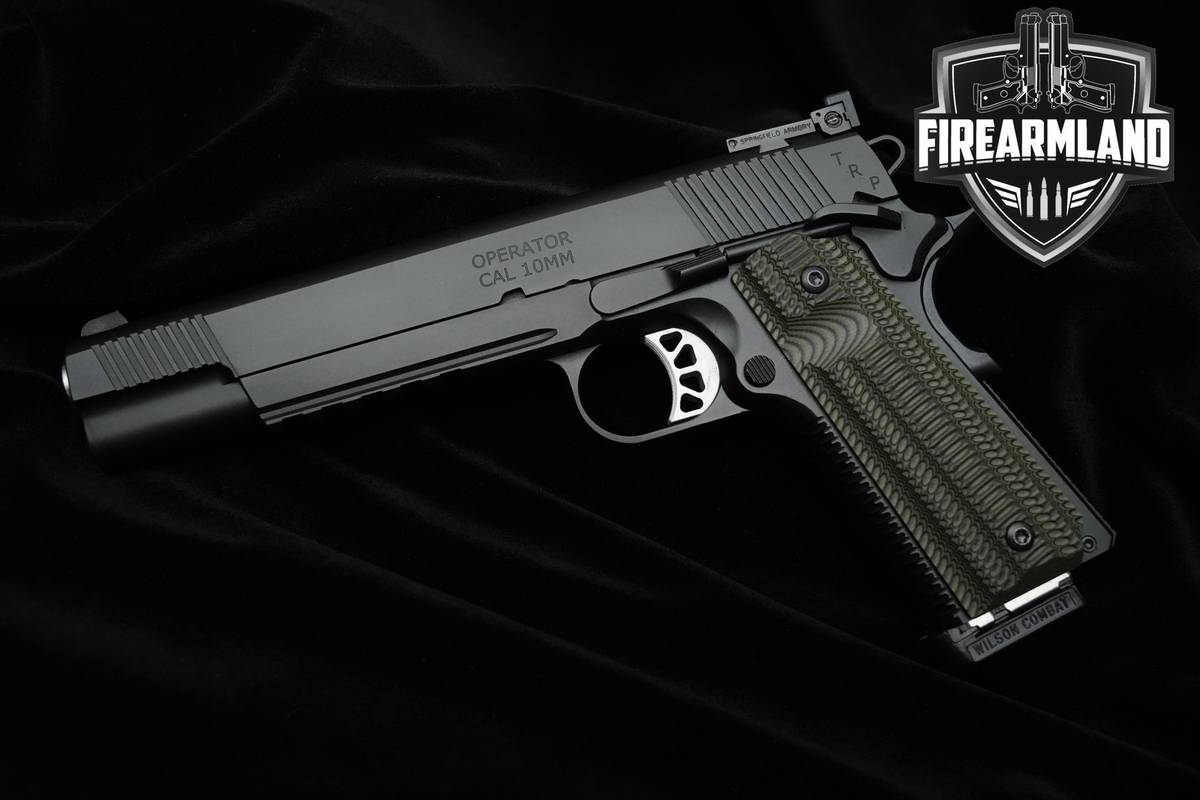 Springfield Armory 1911 TRP Operator 10mm 5" 1911 MATCH +3 MAGS & ORIG CASE