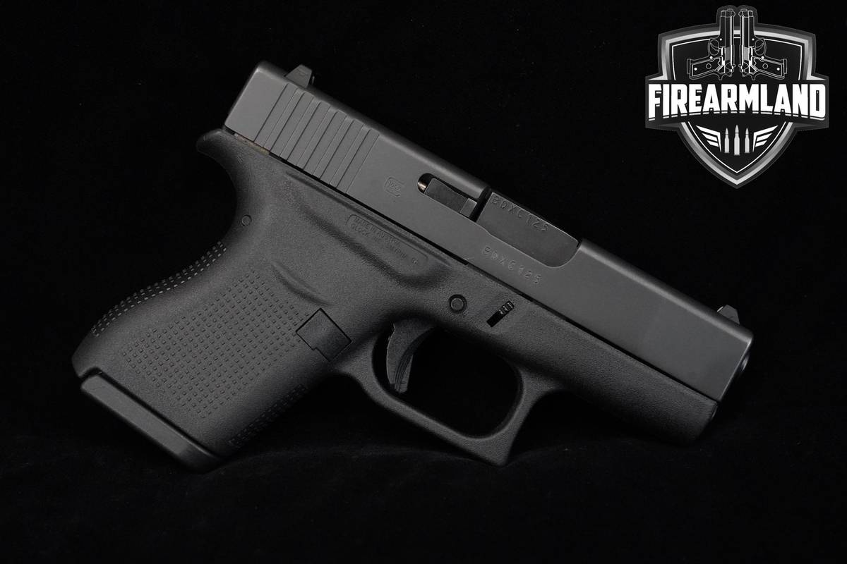 Glock 43 Slimline 9mm Glock G43 G-43 +2 MAGS & ORIG CASE