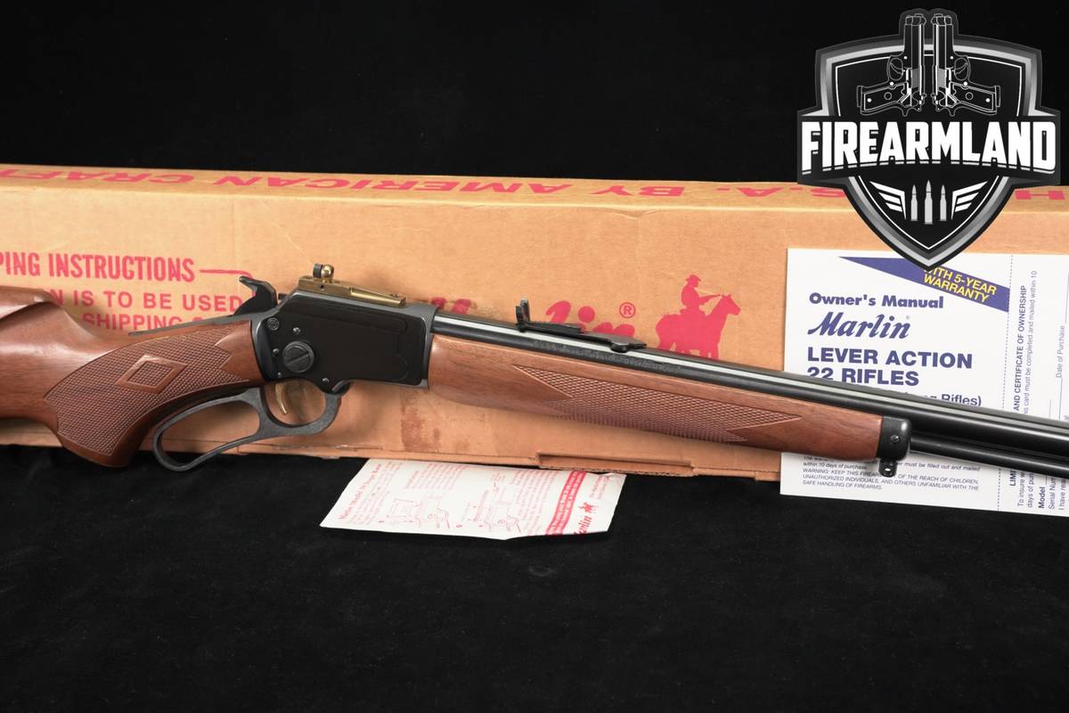 TAKEDOWN 2008 Marlin Model 39A Original Golden 22LR 24" Blued & Wood