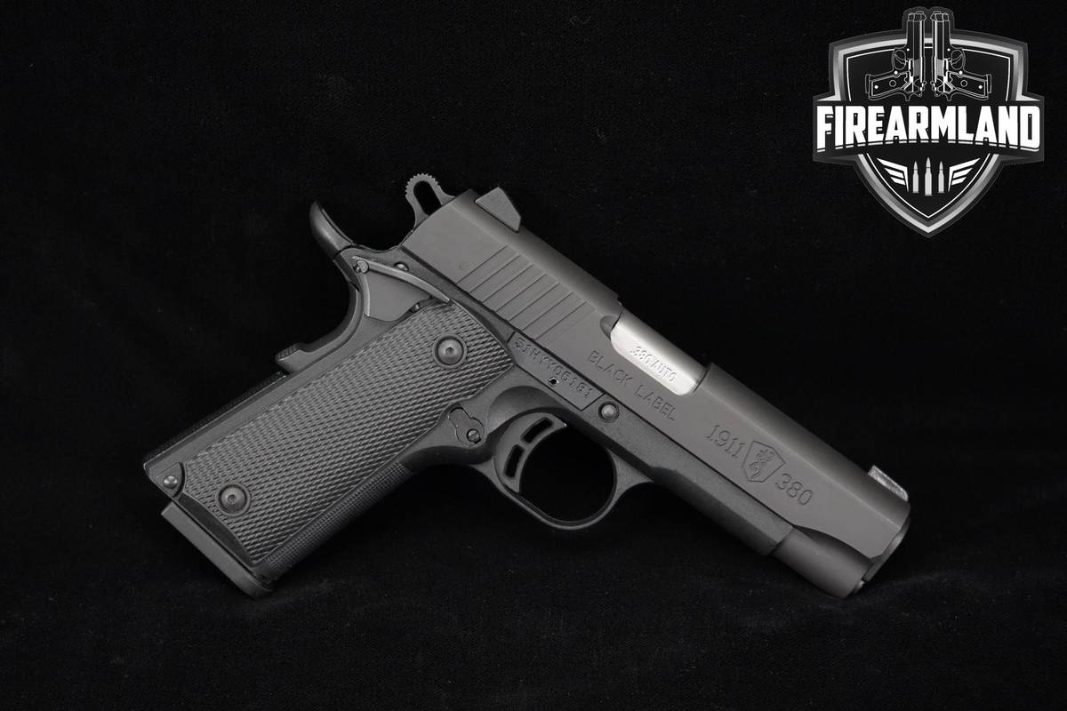 Browning 1911-380 Black Label Compact 380ACP M1911 A1 1911A1 +ORIG CASE