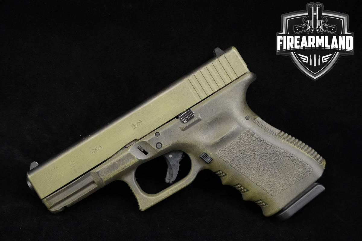 Glock 19 Gen3 9mm OD Green Glock G19 Gen3 G19-Gen-3 G19 +2 MAGS & ORIG BOX