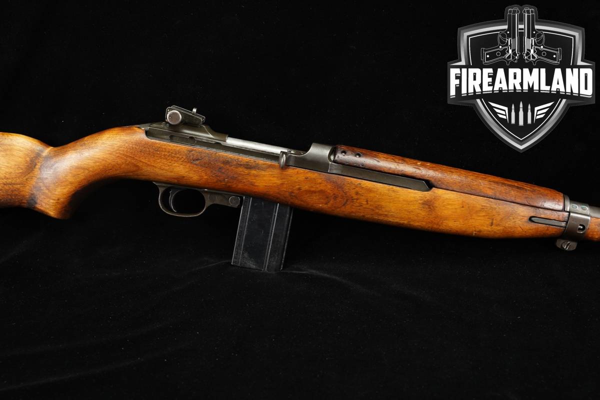1944 Inland Mfg M1 Carbine 30 18" Parkerized & Hardwood WWII USGI