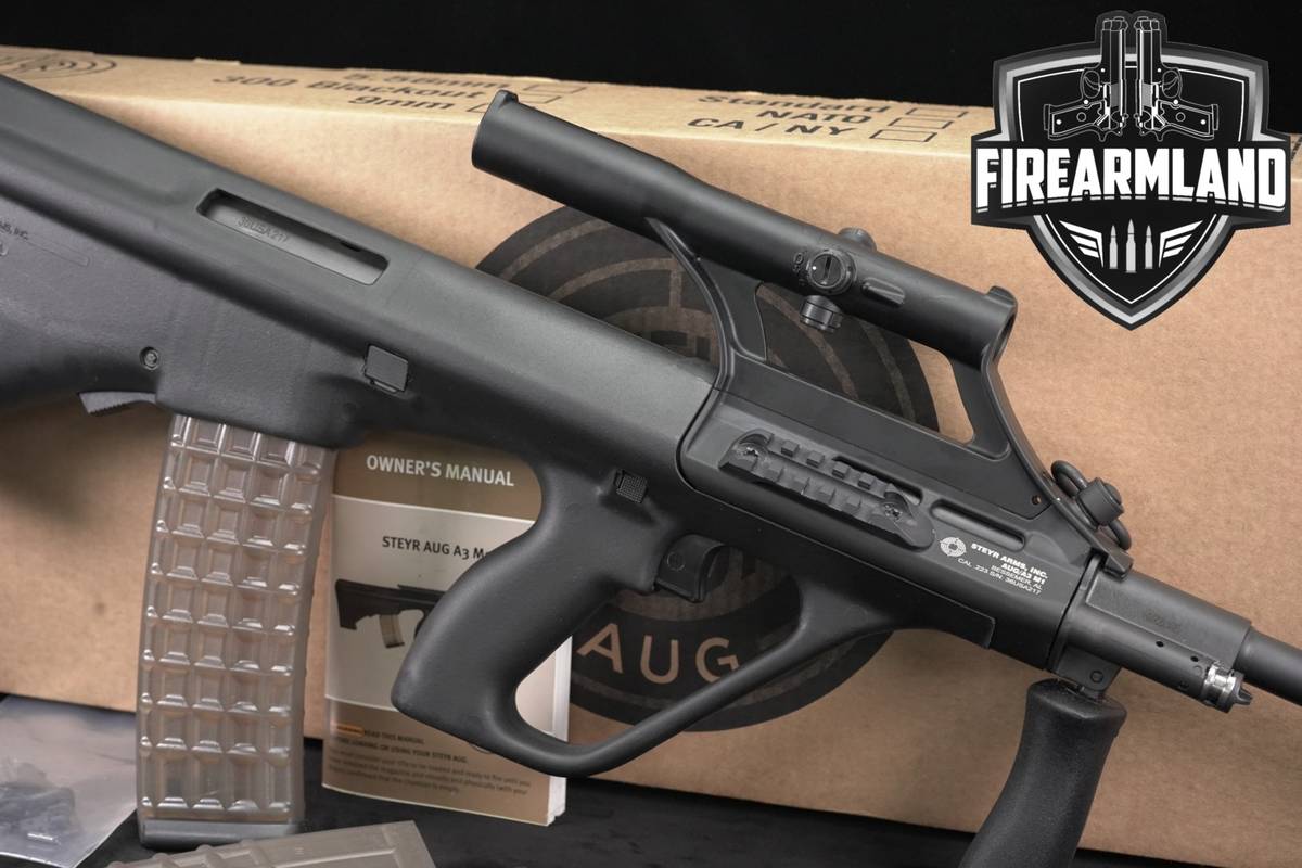 Steyr Arms AUG A3 M1 1.5x Optic 5.56 NATO 20" +2 MAGS, ORIG BOX, OG RAIL