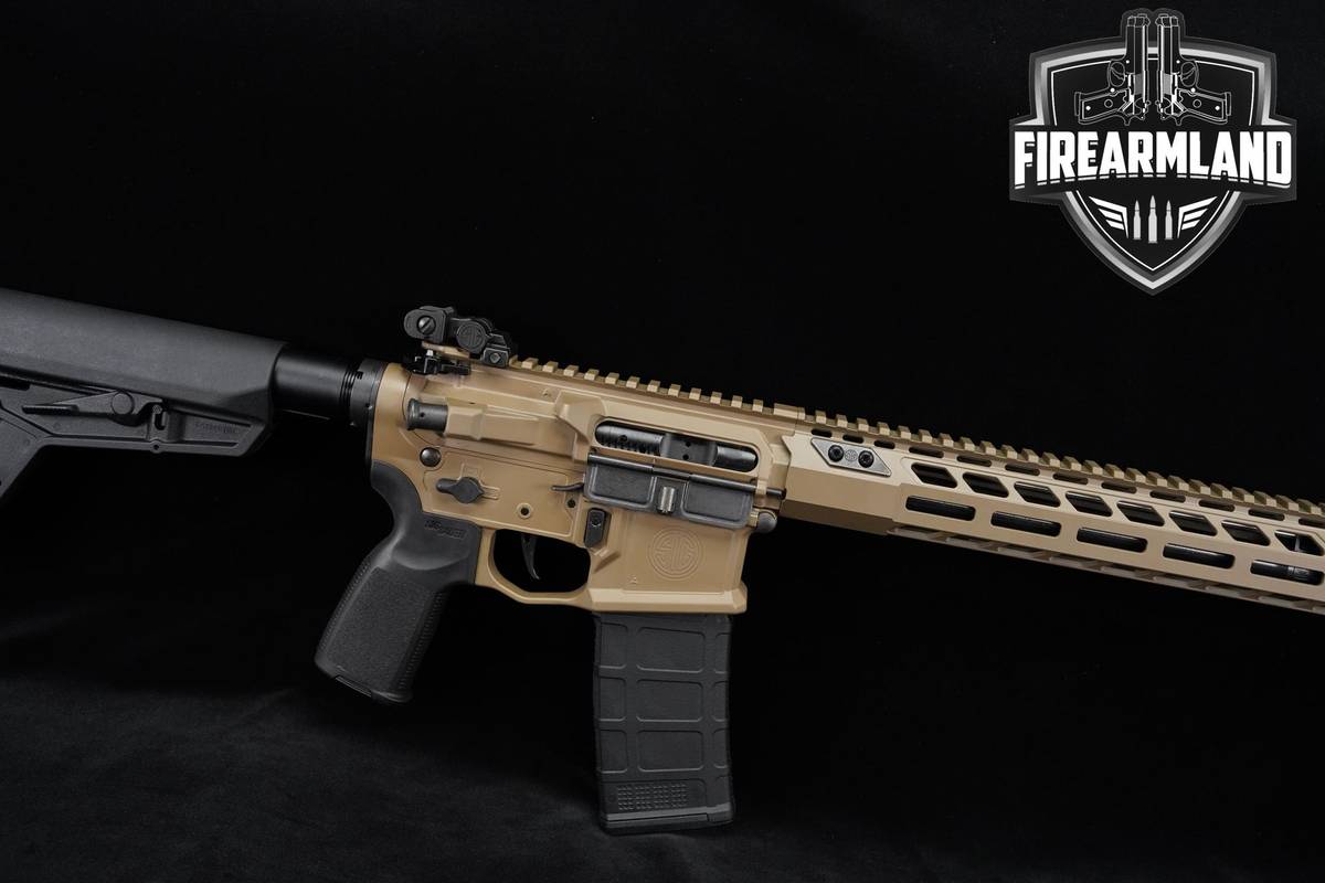 Sig Sauer M400 SDI X XSeries 5.56 NATO AR-15 AR15 16" FDE Rifle +ORIG BOX