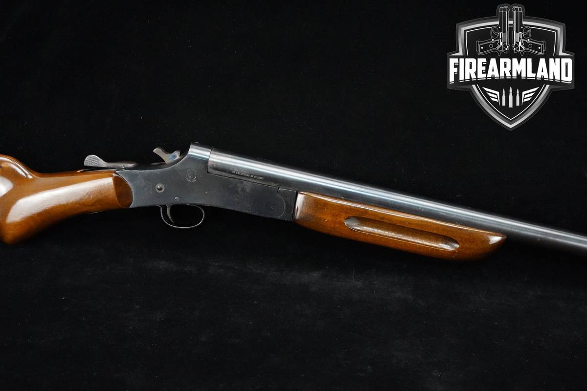 Rossi Single-Shot 12-Gauge 28" Blued Rossi 3"