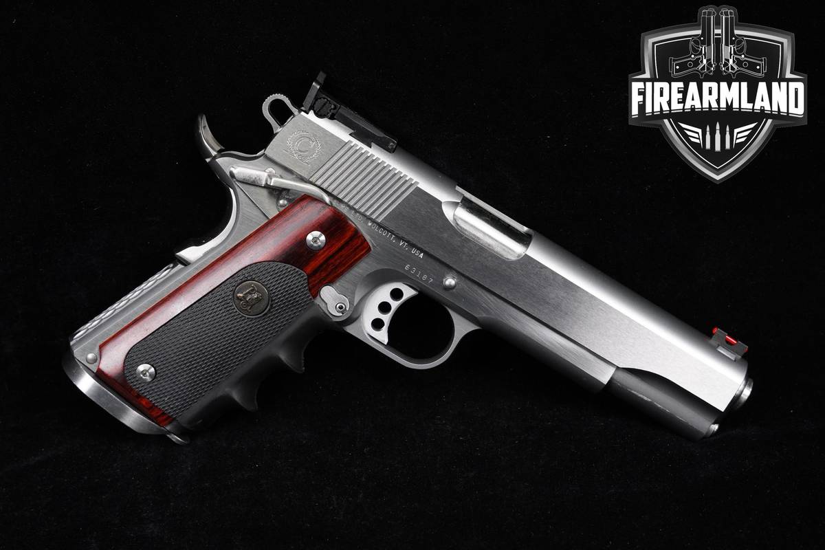 CUSTOM BUILD Caspian Arms 1911 Government 45 ACP 5" Stainless M1911-A1
