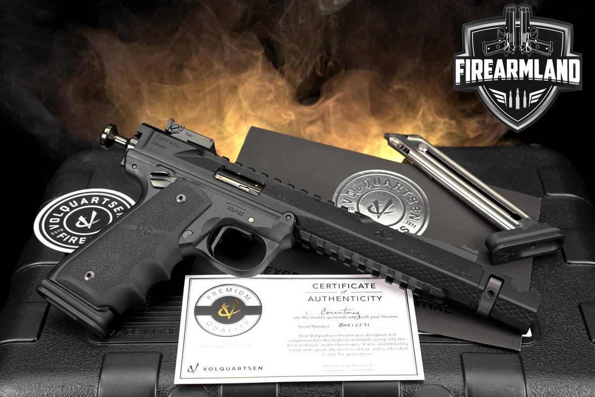 Volquartsen Black Mamba 22LR 6.5" +2 MAGS & ORIG CASE