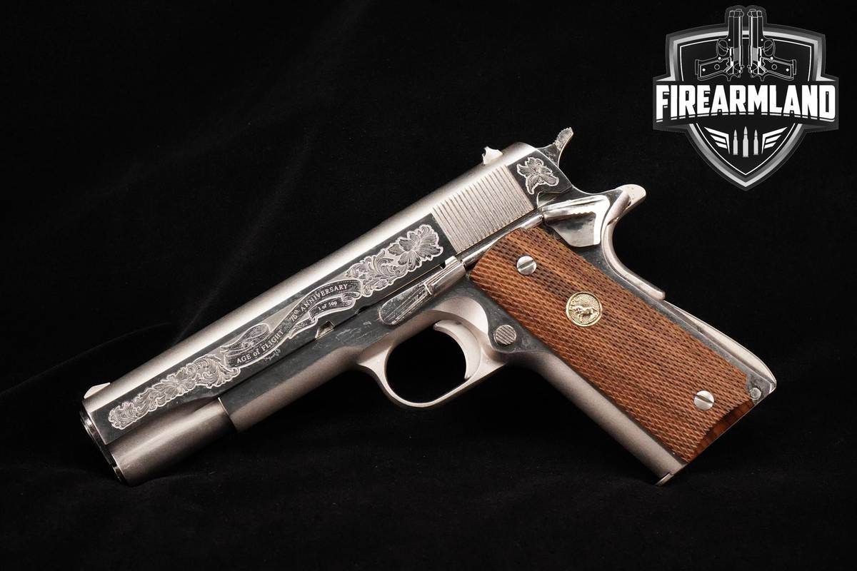 1-OF-500 Colt Custom Shop Government Model Age of Flight 45-ACP Colt-1911A1