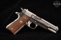 1978 Colt Custom Shop Government Model Age of Flight .45 ACP Nickel in Good Condition Image 3