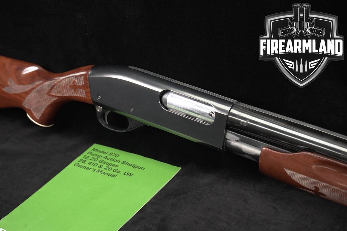 Remington Model 870 Wingmaster 12-Gauge 28 Polished Blued & Walnut M870