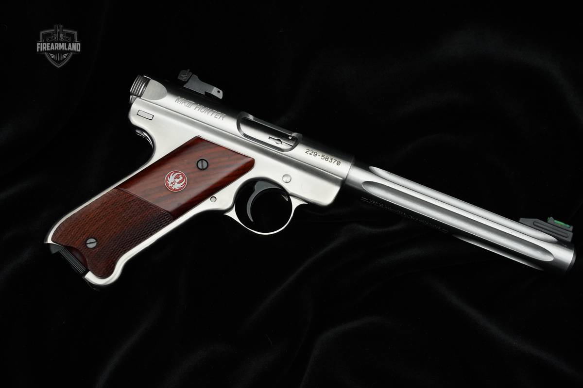 Ruger Mark III Hunter Target Stainless 22LR Pistol Ruger MK3 Hunter MKIII