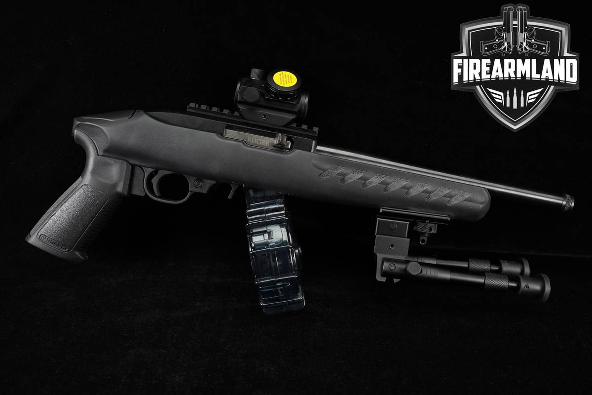 Ruger 10/22 Charger 22LR 10" 1022 Youth-Training +4 MAGS & OPTIC