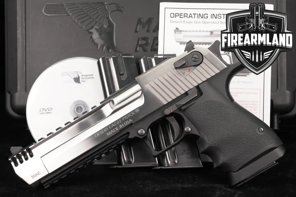 DEAGLE Magnum Research Desert Eagle Mark XIX L6 IMB 50 AE MK 19 +3 MAGS