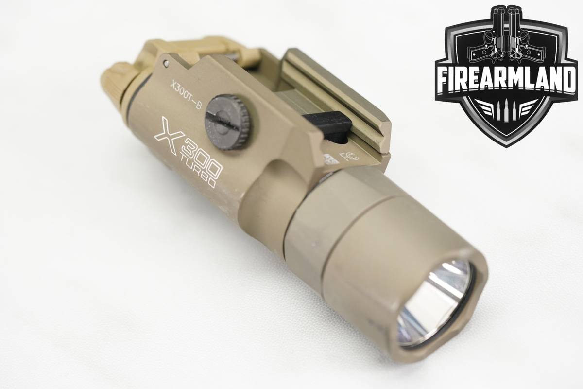 SureFire X300 Turbo 650 Lumens & 66,000 Candela Weapon Light X300T X-300
