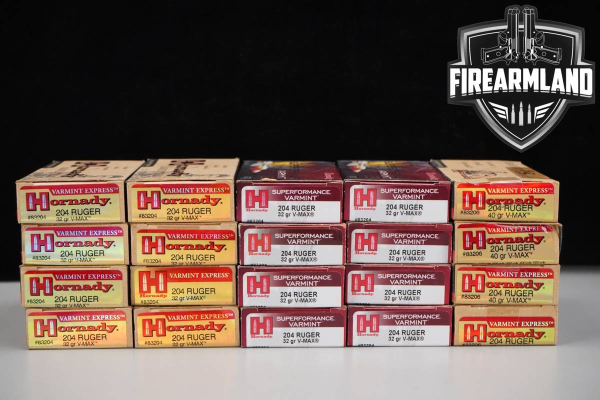 400 RDS! 204 Ruger Ammo