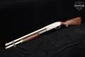 Remington Model 870 Marine Magnum 12 Gauge Electroless Nickel & Walnut in Good Condition Image 2