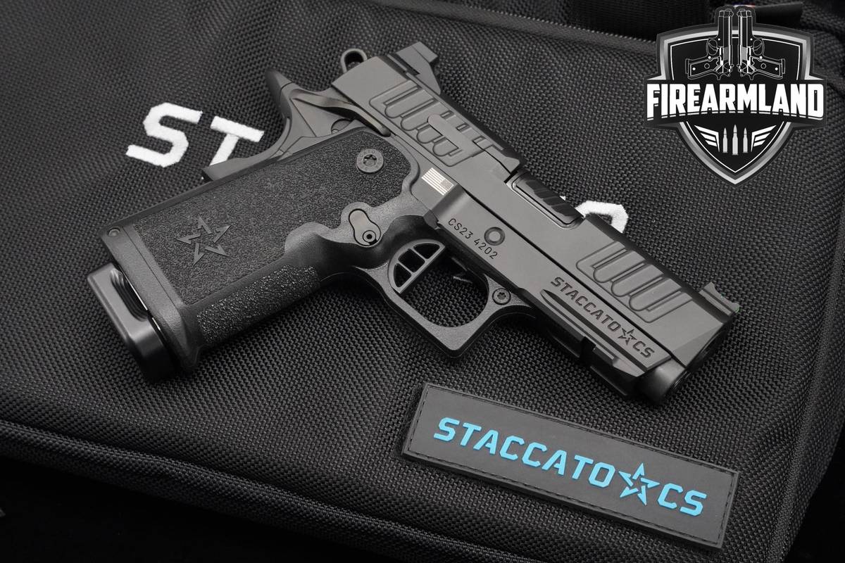 Staccato (STI) CS Optic Ready 2011 9mm 1911 3.5" Staccato CS + ORIG CASE