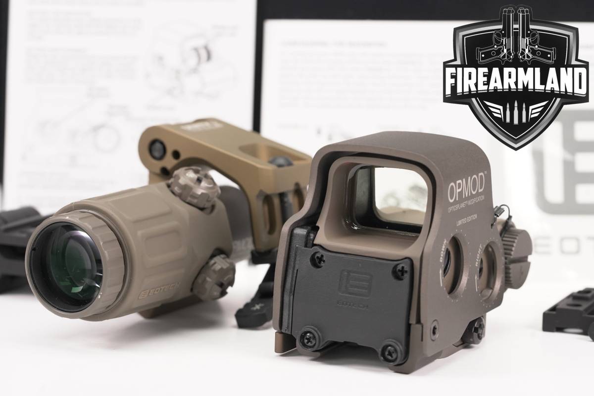 EOTECH HHS IIOP 1 MOA DOT & 68 Circle 3x Magnification Red Sight +ORIG BOX