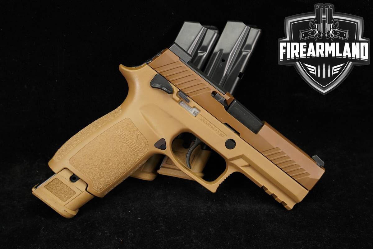 Sig Sauer P320-M18 9mm Optics-Ready 3.9 Coyote Tan P 320 M 18 +3 MAGS