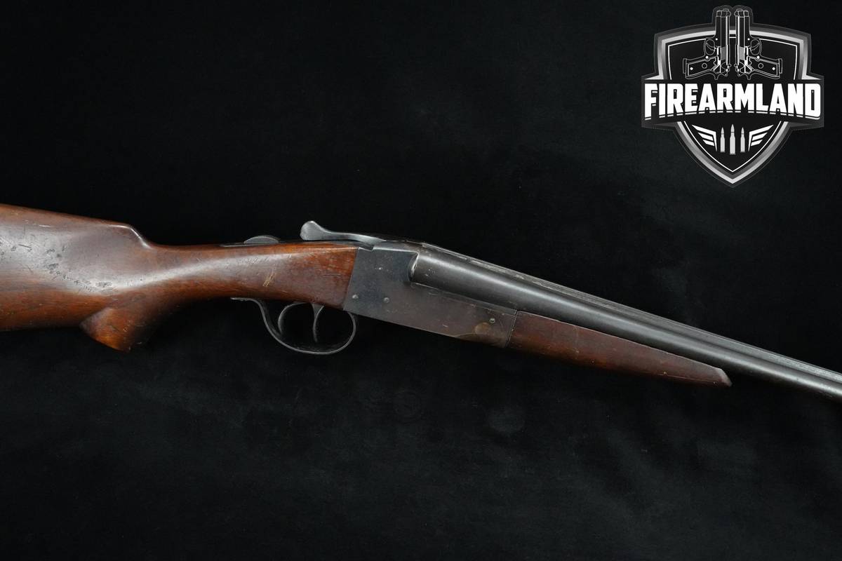 Ithaca Long Range Gun Boxlock Hammerless SxS 410-Gauge 26" Ithaca VINTAGE