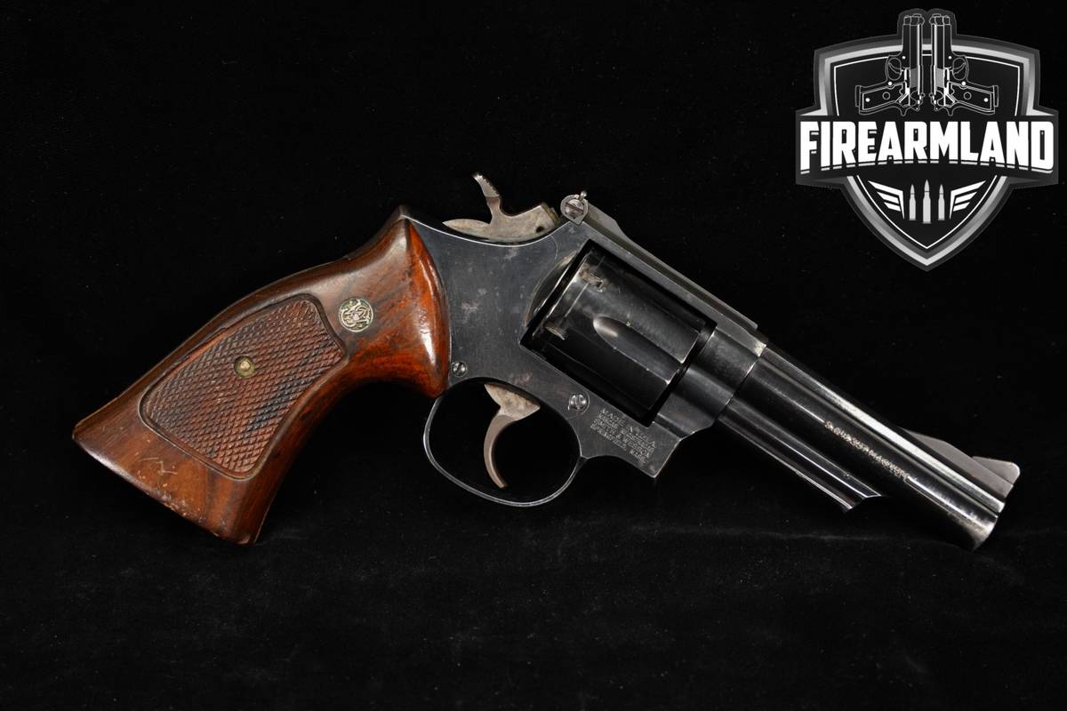 Smith & Wesson Model 19-6 Combat Magnum S&W 357 Mag 4" Blued DA/SA