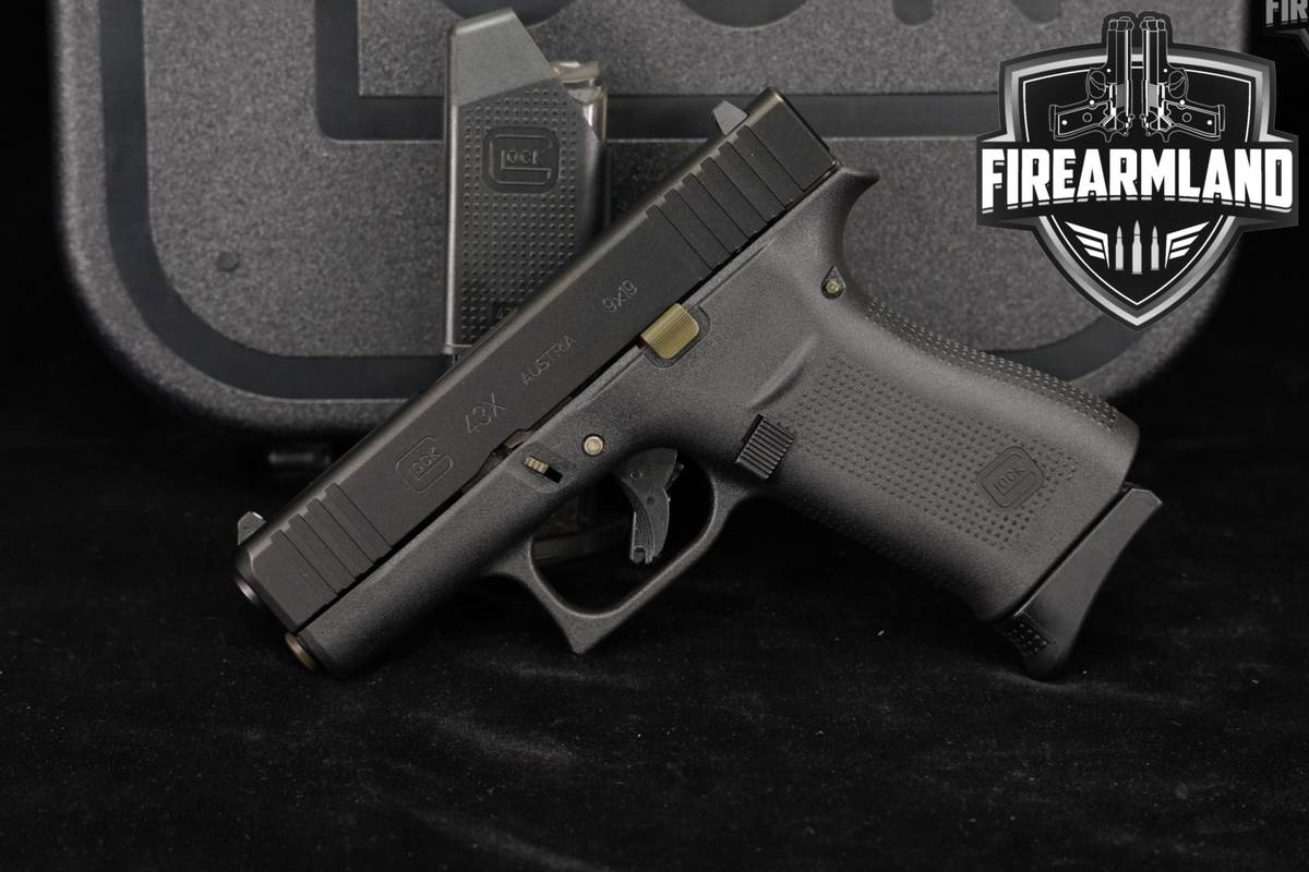 Glock 43X G43X Factory Rebuilt 9mm 3.41 +2 MAGS & ORIG CASE